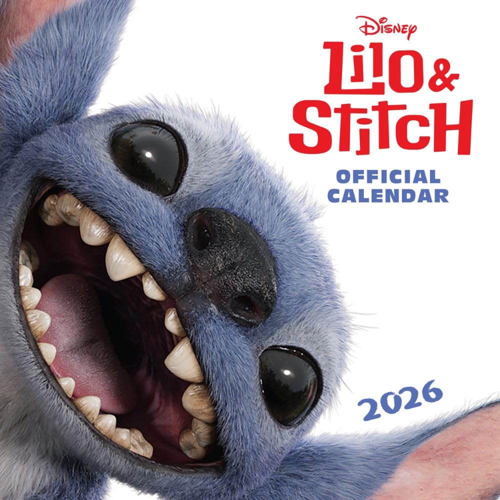 Lilo & Stitch Live Action Square 2026 Calendar