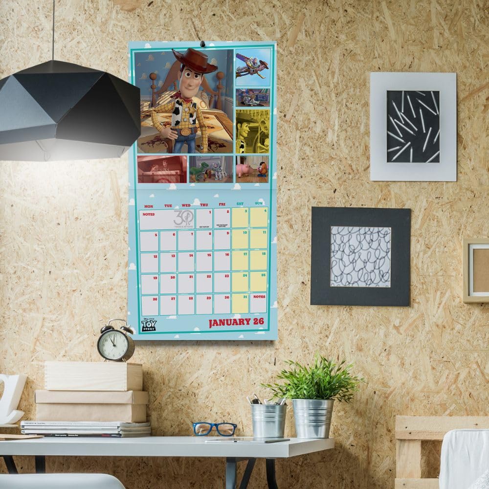 Toy Story Square 2026 Calendar