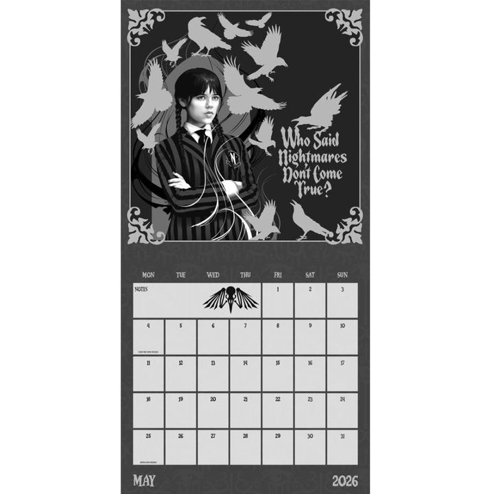 Wednesday Square 2026 Calendar
