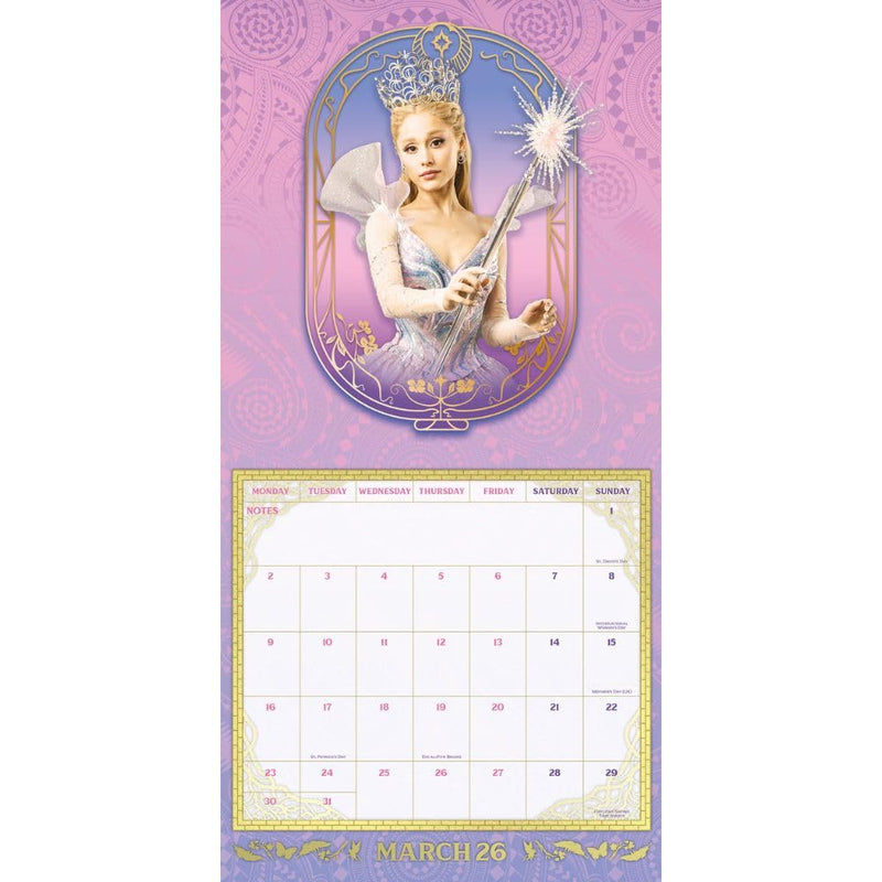 Wicked Square 2026 Calendar, alternate view