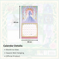 Wicked Square 2026 Calendar, rear view