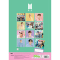 BTS A3 2026 Calendar, close-up detail
