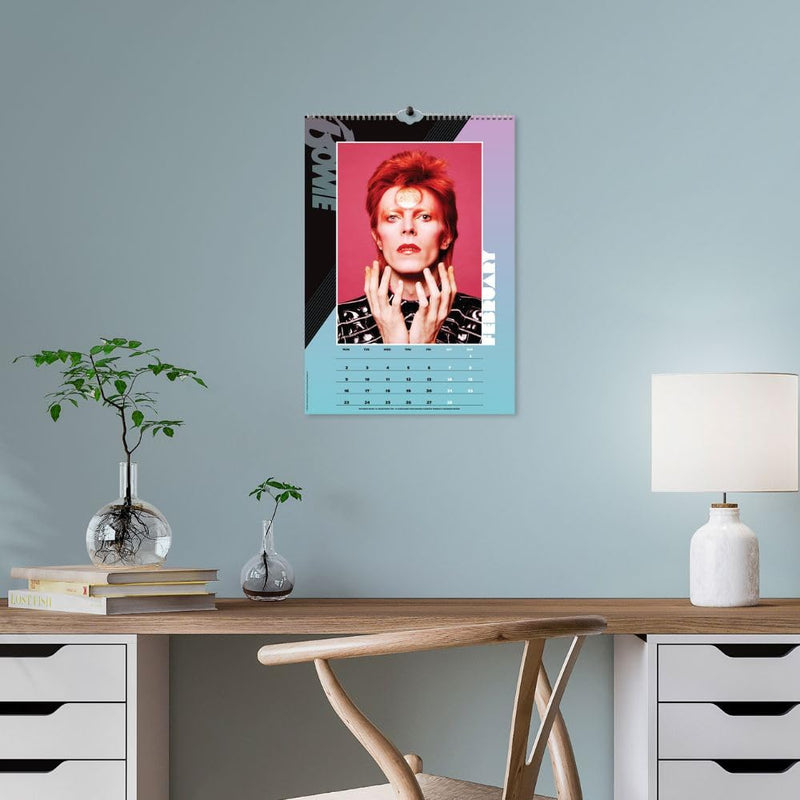David Bowie A3 2026 Calendar, side angle
