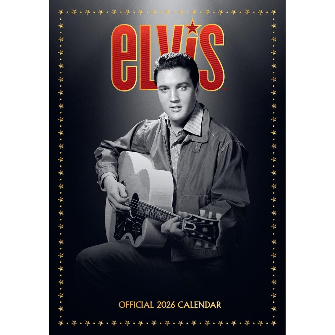 Elvis Presley A3 2026 Calendar