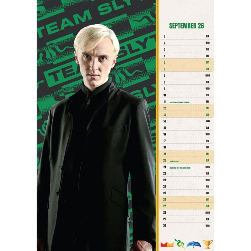 Harry Potter A3 Calendar 2026, side angle
