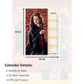 Harry Potter A3 Calendar 2026, rear view