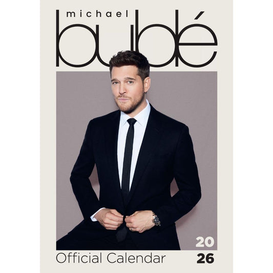 Michael Buble A3 2026 Calendar