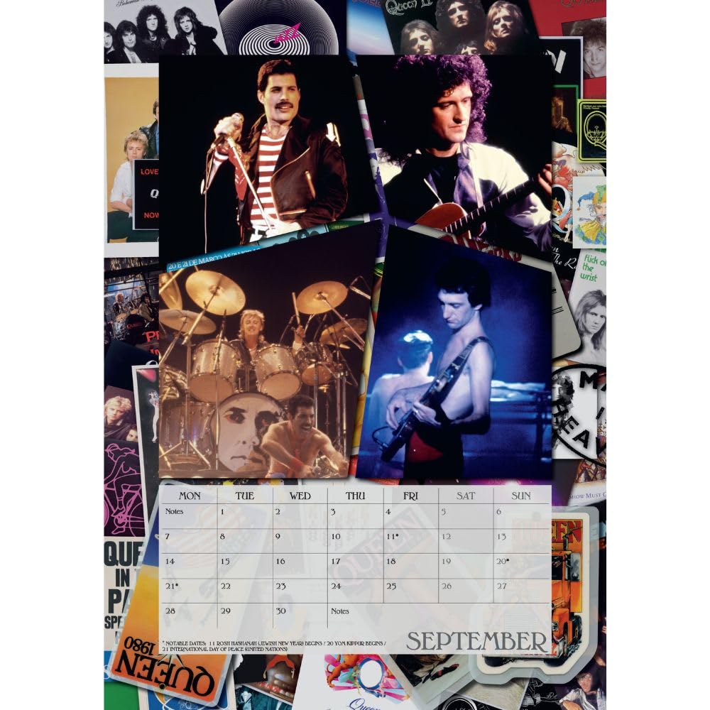 Queen A3 Calendar 2026