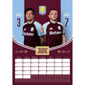 Aston Villa FC A3 2026 Calendar, alternate view