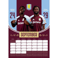 Aston Villa FC A3 2026 Calendar, side angle