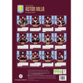 Aston Villa FC A3 2026 Calendar, close-up detail