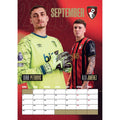 AFC Bournemouth A3 2026 Calendar, side angle