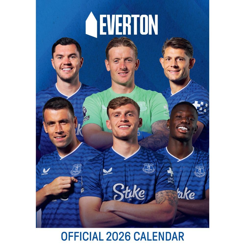 Everton FC A3 2026 Calendar