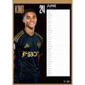 Fulham FC A3 2026 Calendar, side angle