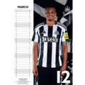 Newcastle United FC A3 Calendar 2026, alternate view