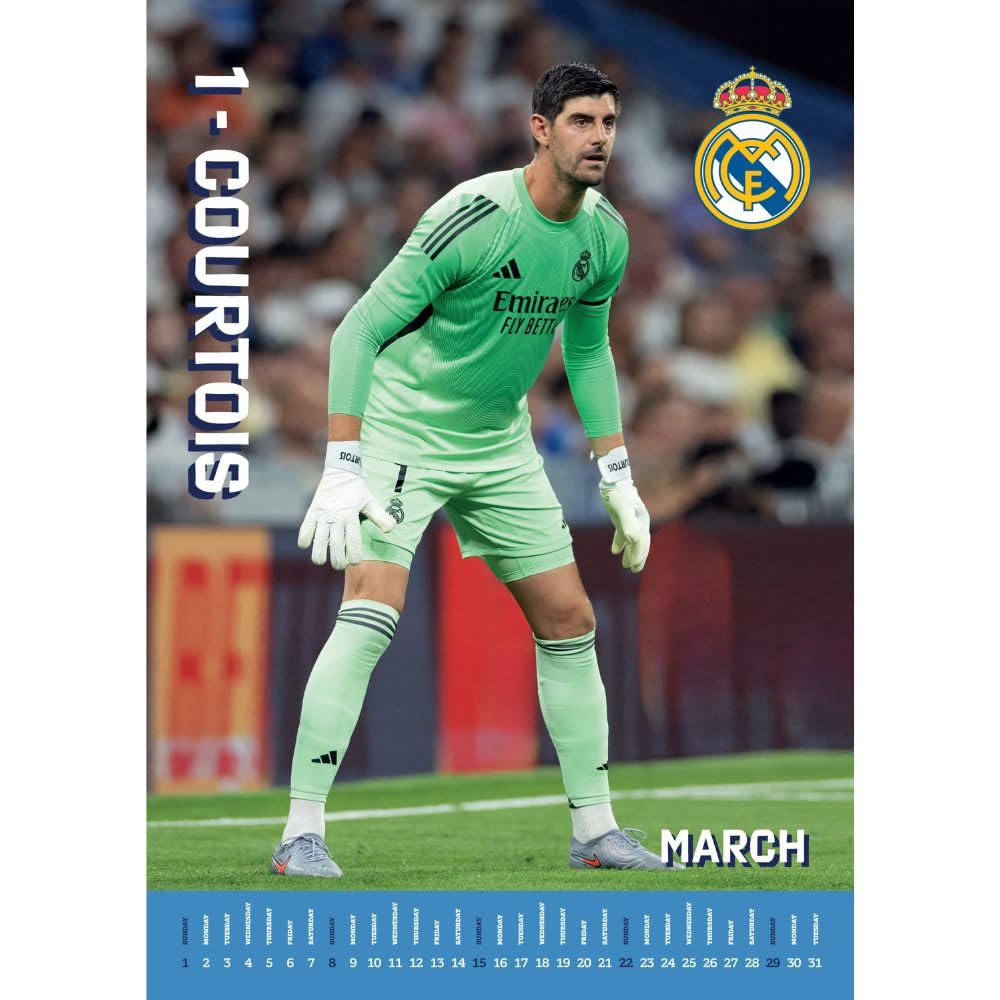 Real Madrid FC A3 2026 Calendar