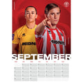Sheffield United FC A3 Calendar 2026, alternate view