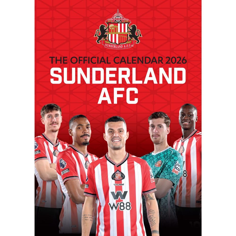Sunderland AFC A3 2026 Calendar