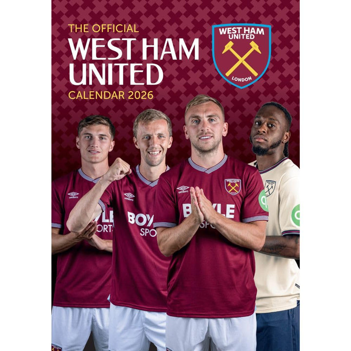 West Ham United FC A3 2026 Calendar