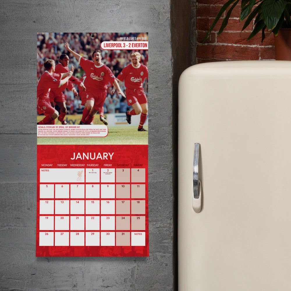 Liverpool FC Official Wall Calendar For 2024 | Other Sports Items Sports Books Football