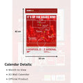 Arsenal FC Deluxe Calendar 2026