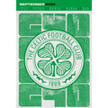 Celtic FC Deluxe Calendar 2026, close-up detail