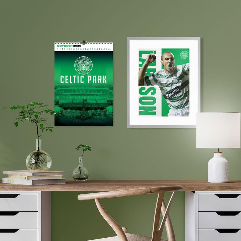 Celtic FC Deluxe Calendar 2026, packaging shot