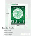 Celtic FC Deluxe Calendar 2026, in display
