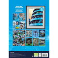 Manchester City FC Deluxe Calendar 2026, rear view