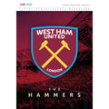 West Ham United FC Deluxe Calendar 2026, side angle