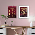 West Ham United FC Deluxe Calendar 2026, packaging shot