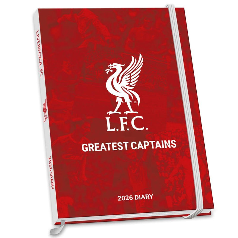 Liverpool FC Calendar & Diary Musical Gift Box 2026, rear view