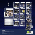 Tottenham Hotspur FC Calendar & Diary Musical Gift Box 2026, close-up detail