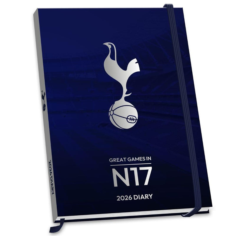 Tottenham Hotspur FC Calendar & Diary Musical Gift Box 2026, rear view