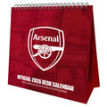 Arsenal FC Desktop Calendar 2026