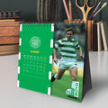 Celtic FC Desktop Calendar 2026, close-up detail
