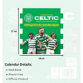 Celtic FC Desktop Calendar 2026, rear view