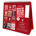 Liverpool FC Desktop Calendar 2026, side angle