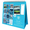 Manchester City FC Desktop Calendar 2026, side angle