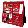 Manchester United FC Desktop Calendar 2026, side angle