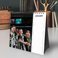 Newcastle United FC Desktop Calendar 2026, close-up detail