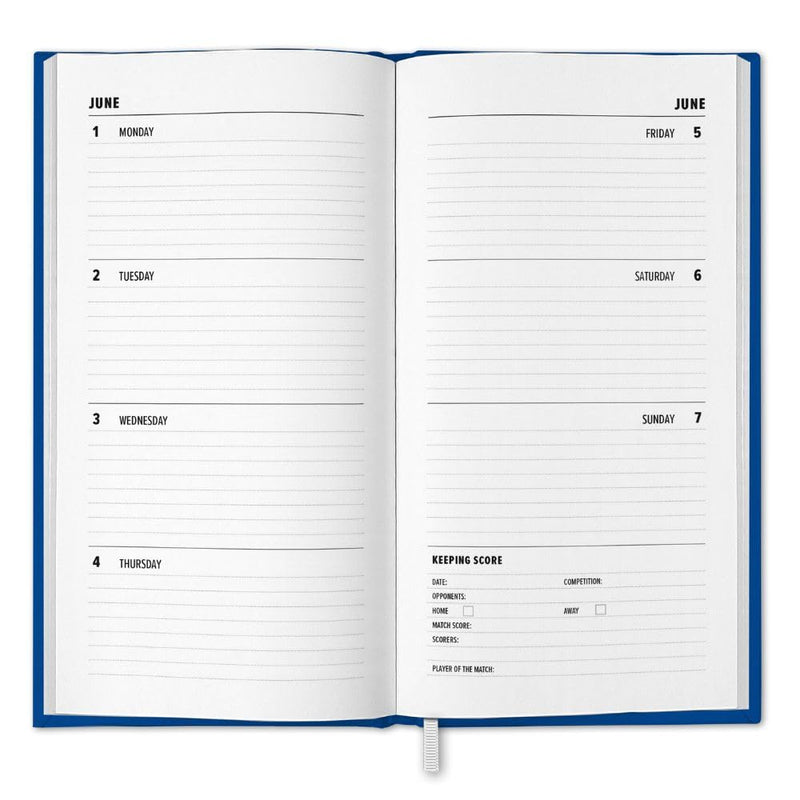 Everton FC Slim Diary 2026, alternate view