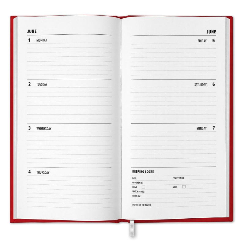 Manchester United FC Slim Diary 2026, alternate view