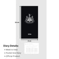 Newcastle United FC Slim Diary 2026, close-up detail