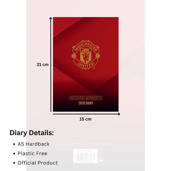 Manchester United FC A5 2026 Diary
