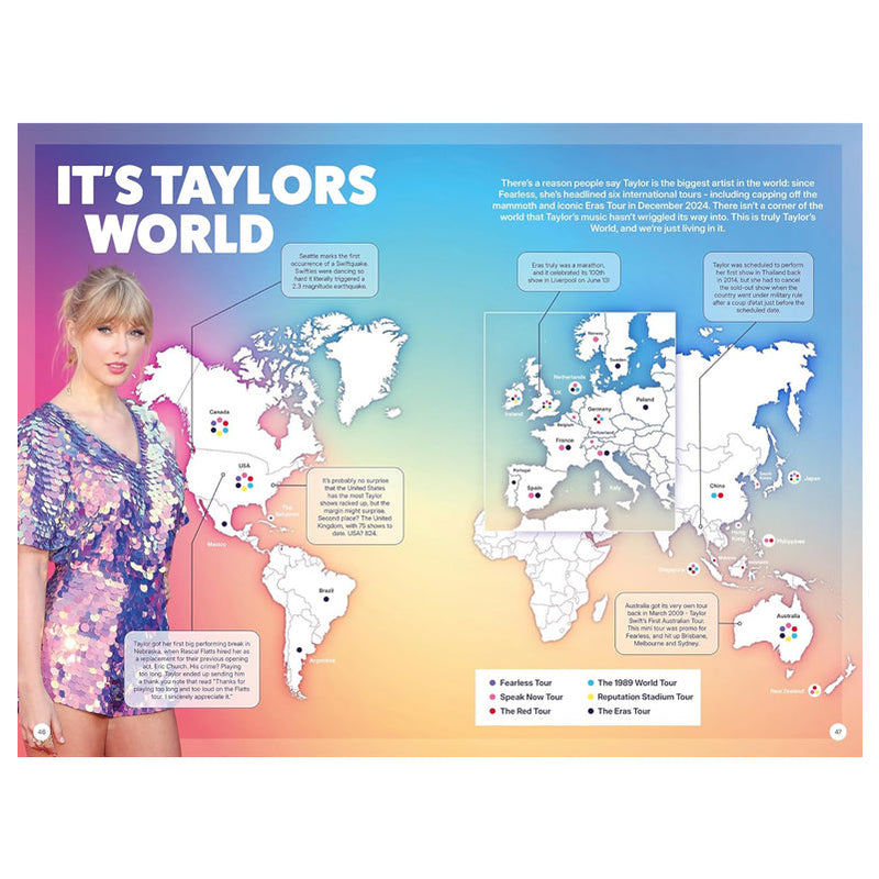 Taylor Swift Annual 2026, side angle