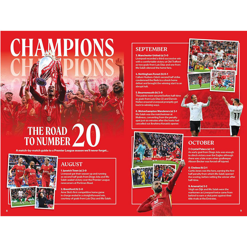 Liverpool FC Annual 2026, side angle