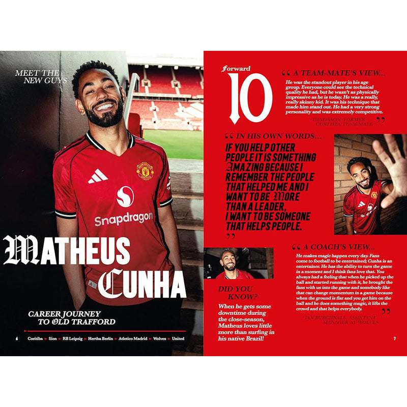 Manchester United FC Annual 2026, alternate view