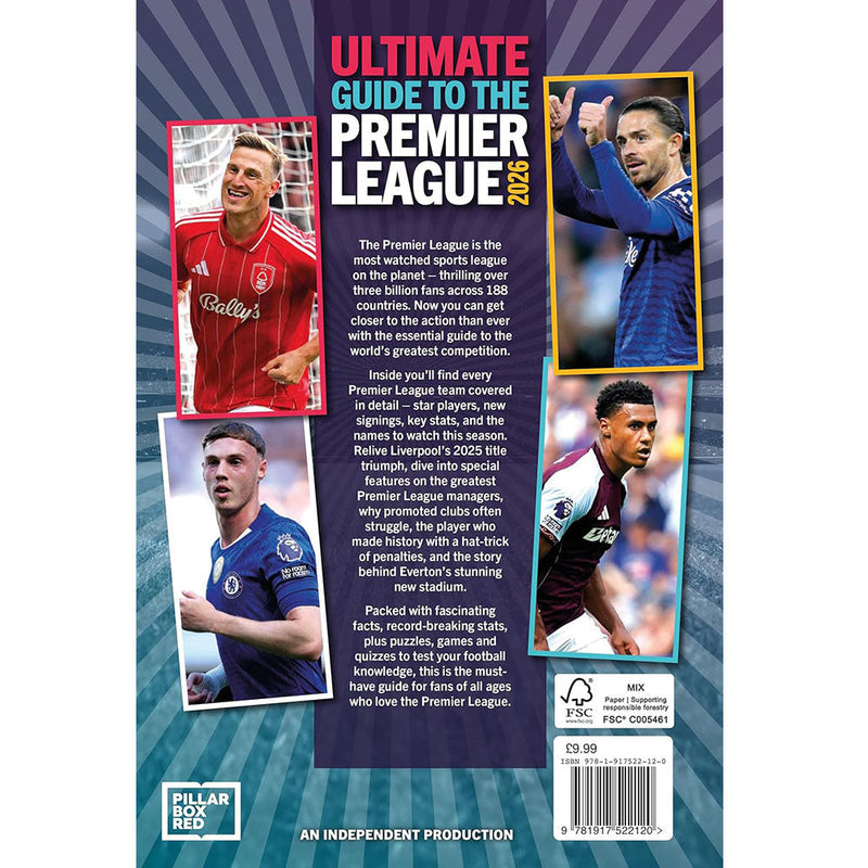 Ultimate Guide to the Premier League Annual 2026, close-up detail