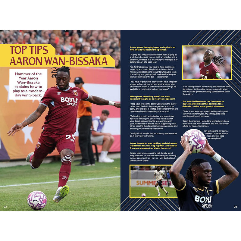 West Ham United FC Annual 2026, side angle